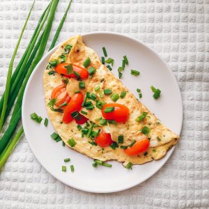 omlet z niski IG