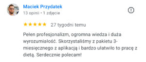 pakiet opieki dietetycznej dietetyk kliniczny