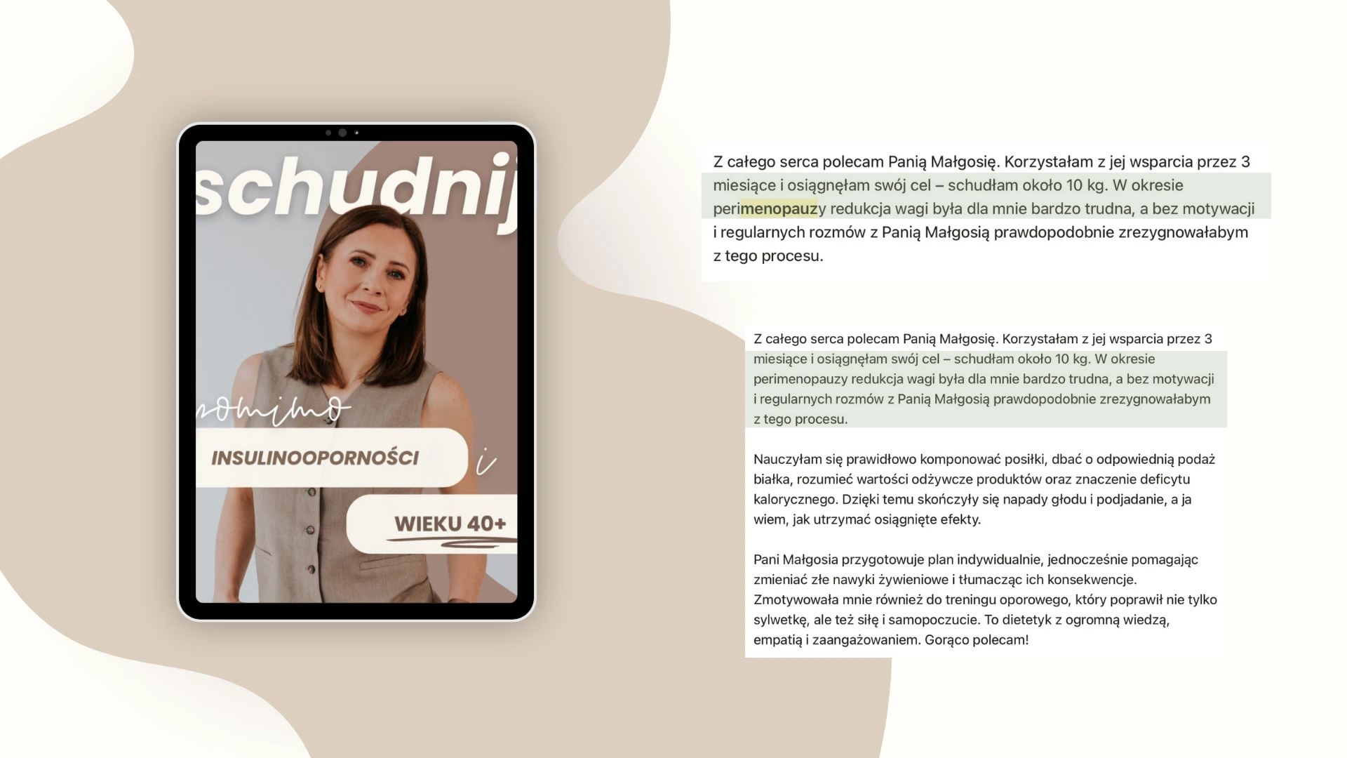 dieta w insulinooprnosci i menopauzie